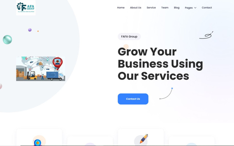 FAFA Group WebSite